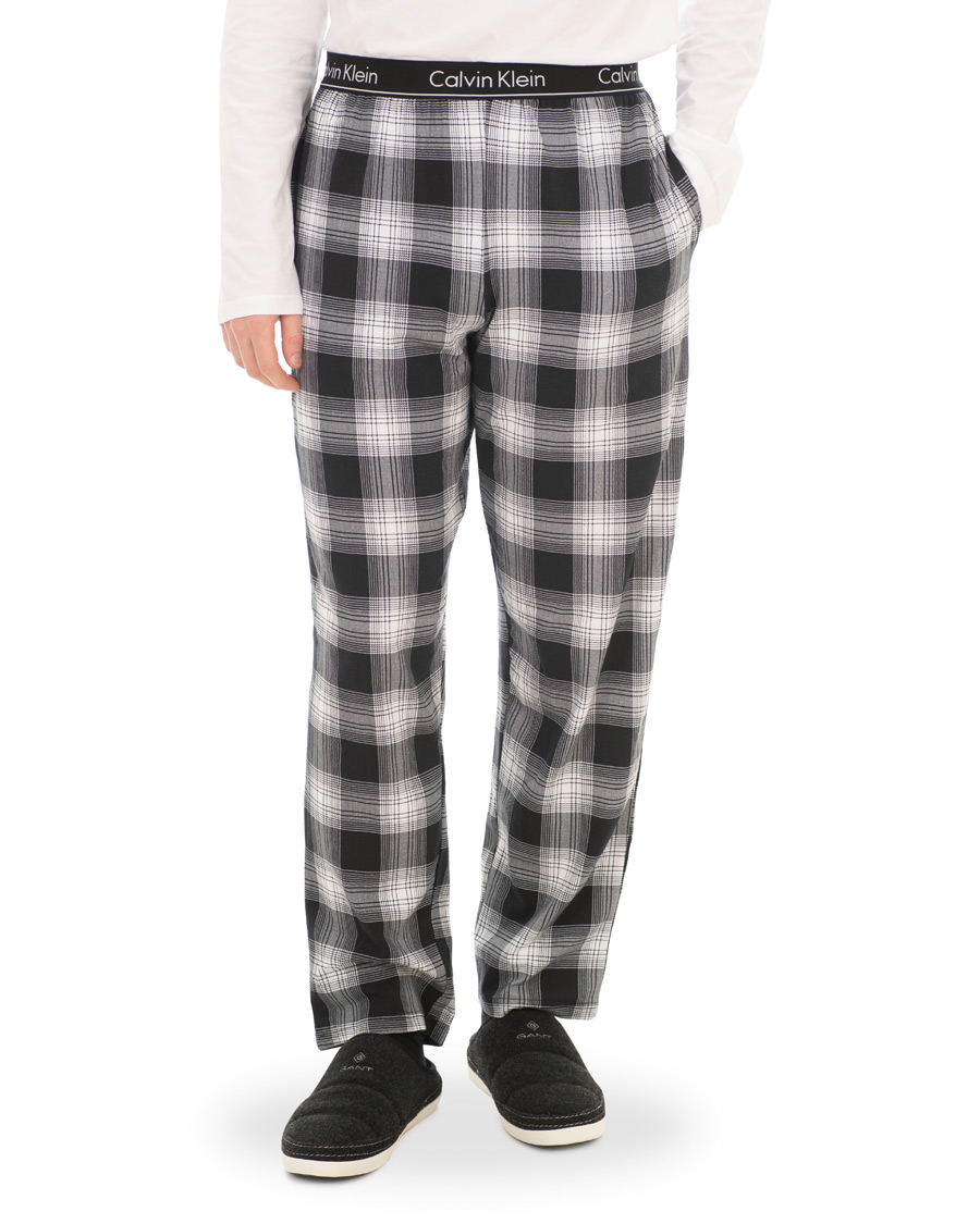 Heren | Ondergoed | Calvin Klein | Pyjama Set White/Check