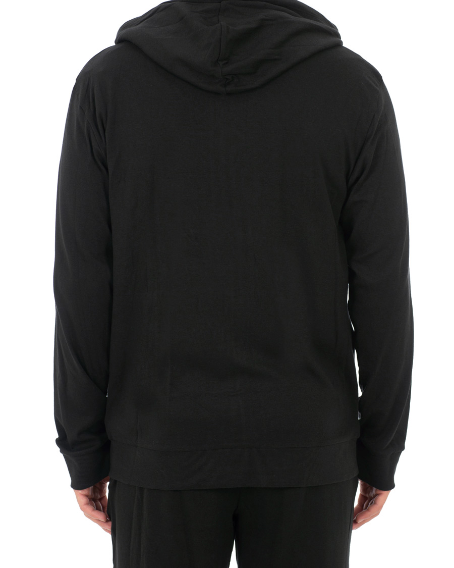 Homme | Pulls Et Tricots | Calvin Klein | Modal Full Zip Hoodie Black