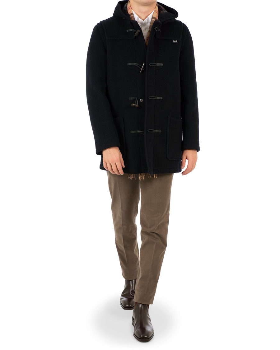 Homme | Manteaux Et Vestes | Gloverall | Mens Mid Length Duffle Navy
