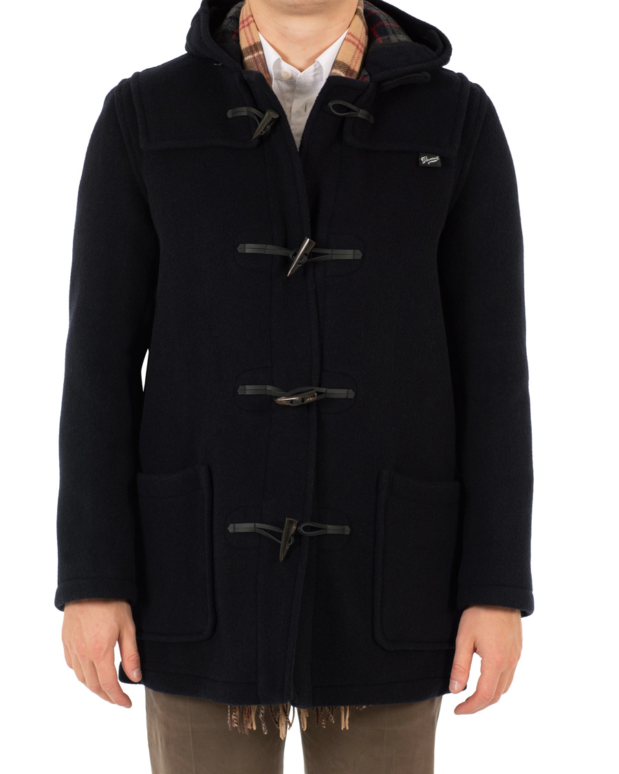 Homme | Manteaux Et Vestes | Gloverall | Mens Mid Length Duffle Navy