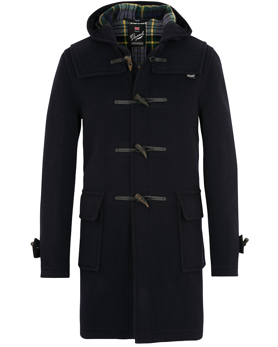 Homme | Manteaux Et Vestes | Gloverall | Morris Duffle Coat Navy/Dress Gordon