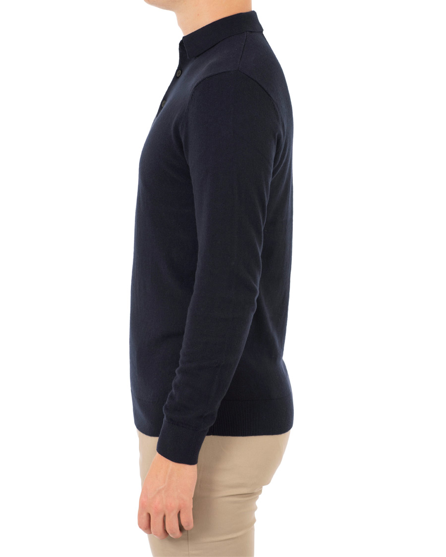 Homme | Pulls Et Tricots | Lexington | Riley Knitted Rugger Deep Marine Blue