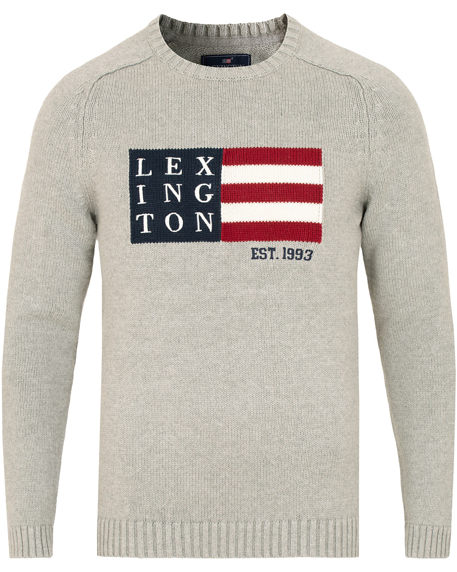 Homme | Pulls Et Tricots | Lexington | Dylan Sweater Heather Grey Melange