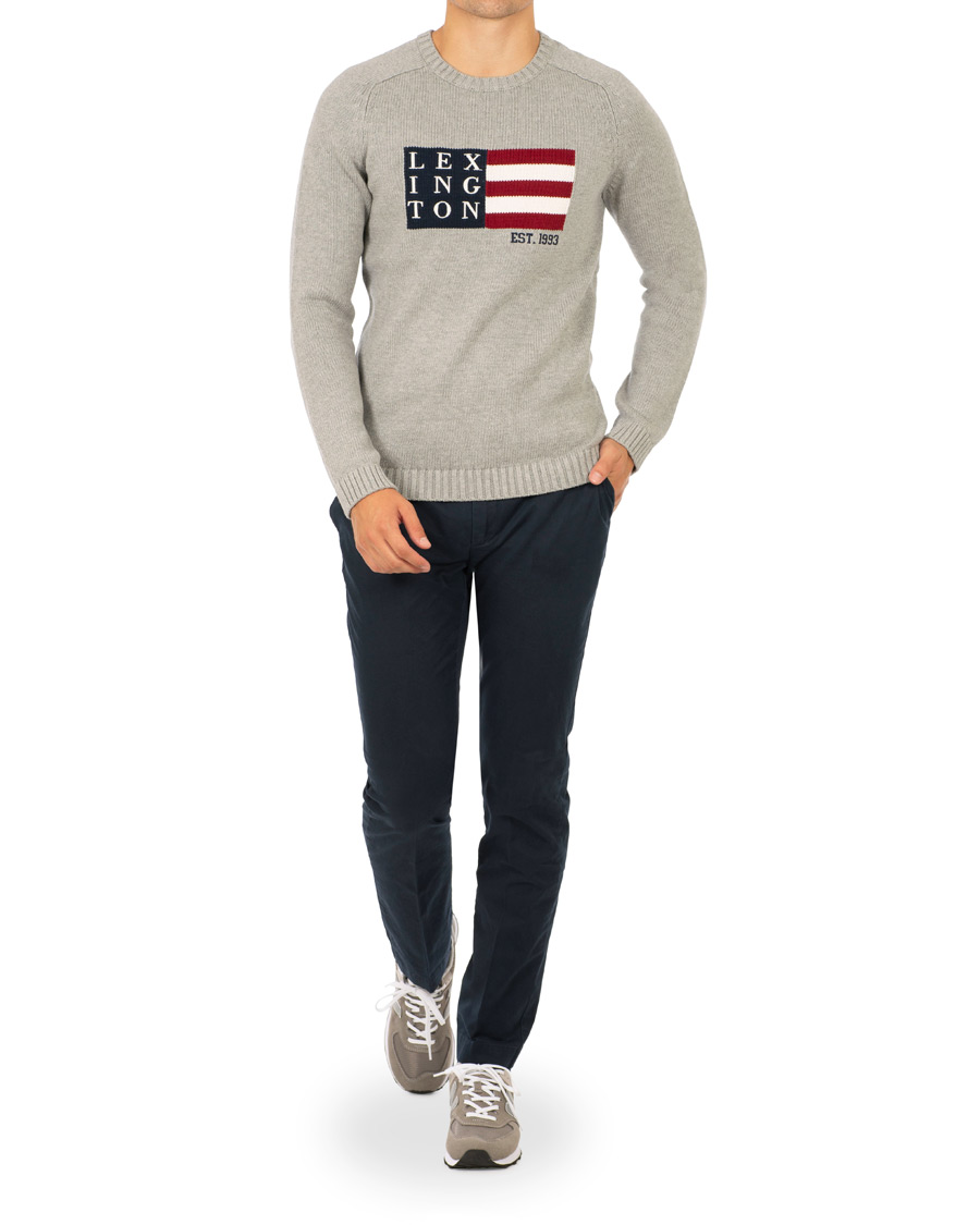 Homme | Pulls Et Tricots | Lexington | Dylan Sweater Heather Grey Melange