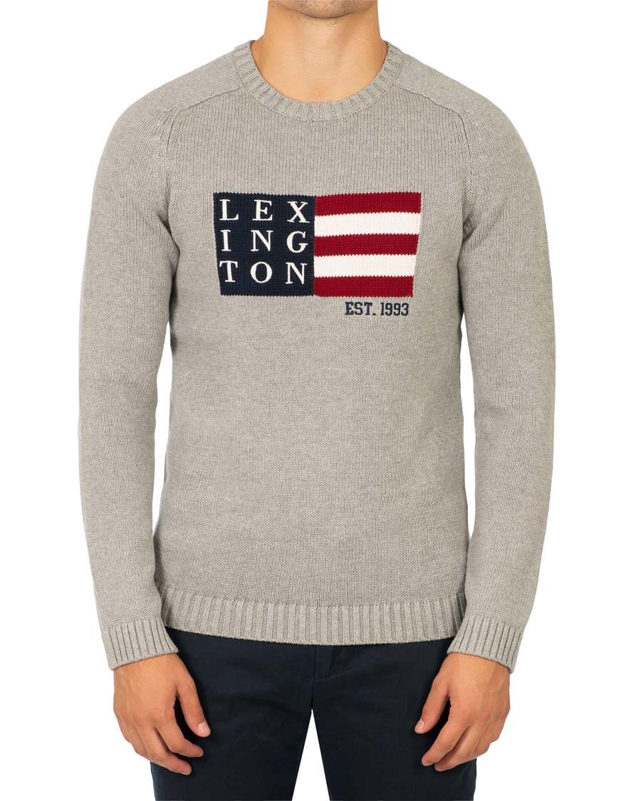 Homme | Pulls Et Tricots | Lexington | Dylan Sweater Heather Grey Melange