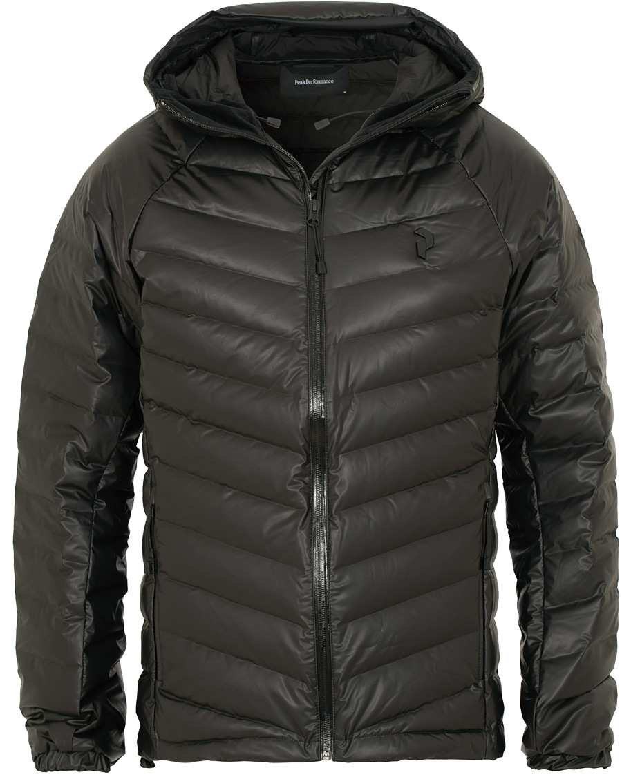 Heren | Jassen | Peak Performance | Frost Dry Down Hooded Jacket Black