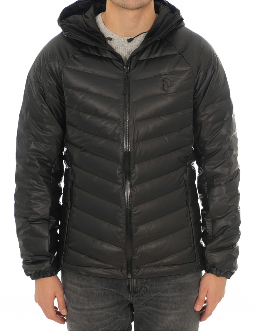 Heren | Jassen | Peak Performance | Frost Dry Down Hooded Jacket Black
