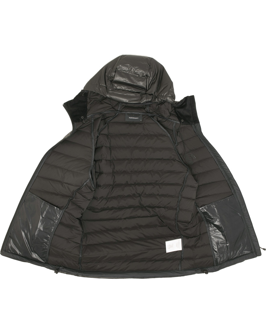 Heren | Jassen | Peak Performance | Frost Dry Down Hooded Jacket Black