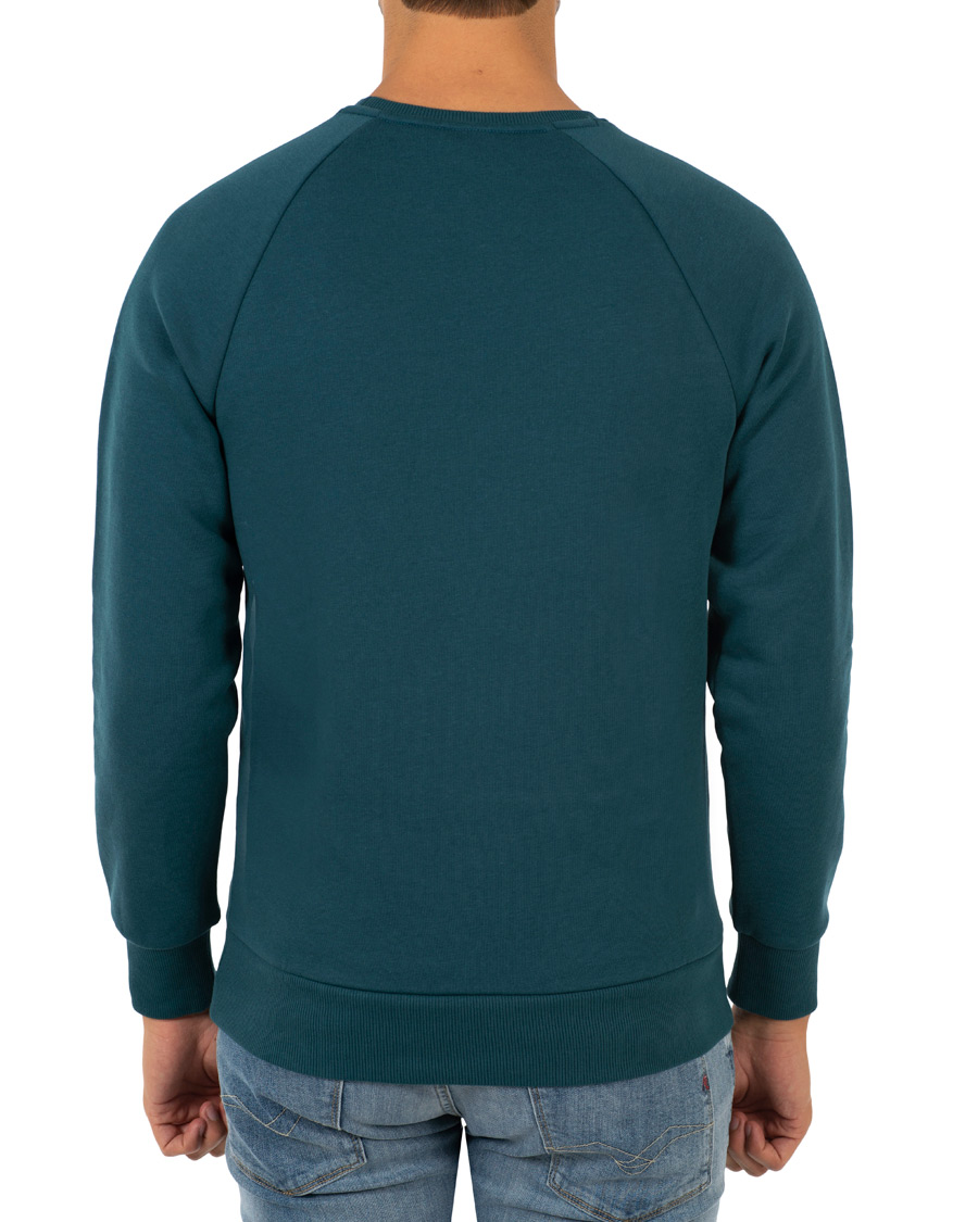 Homme | Pulls Et Tricots | Peak Performance | Logo Crew Neck Sweatshirt Teal Extreme