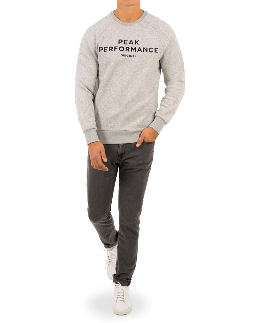 Homme | Pulls Et Tricots | Peak Performance | Original Crew Neck Sweatshirt Grey