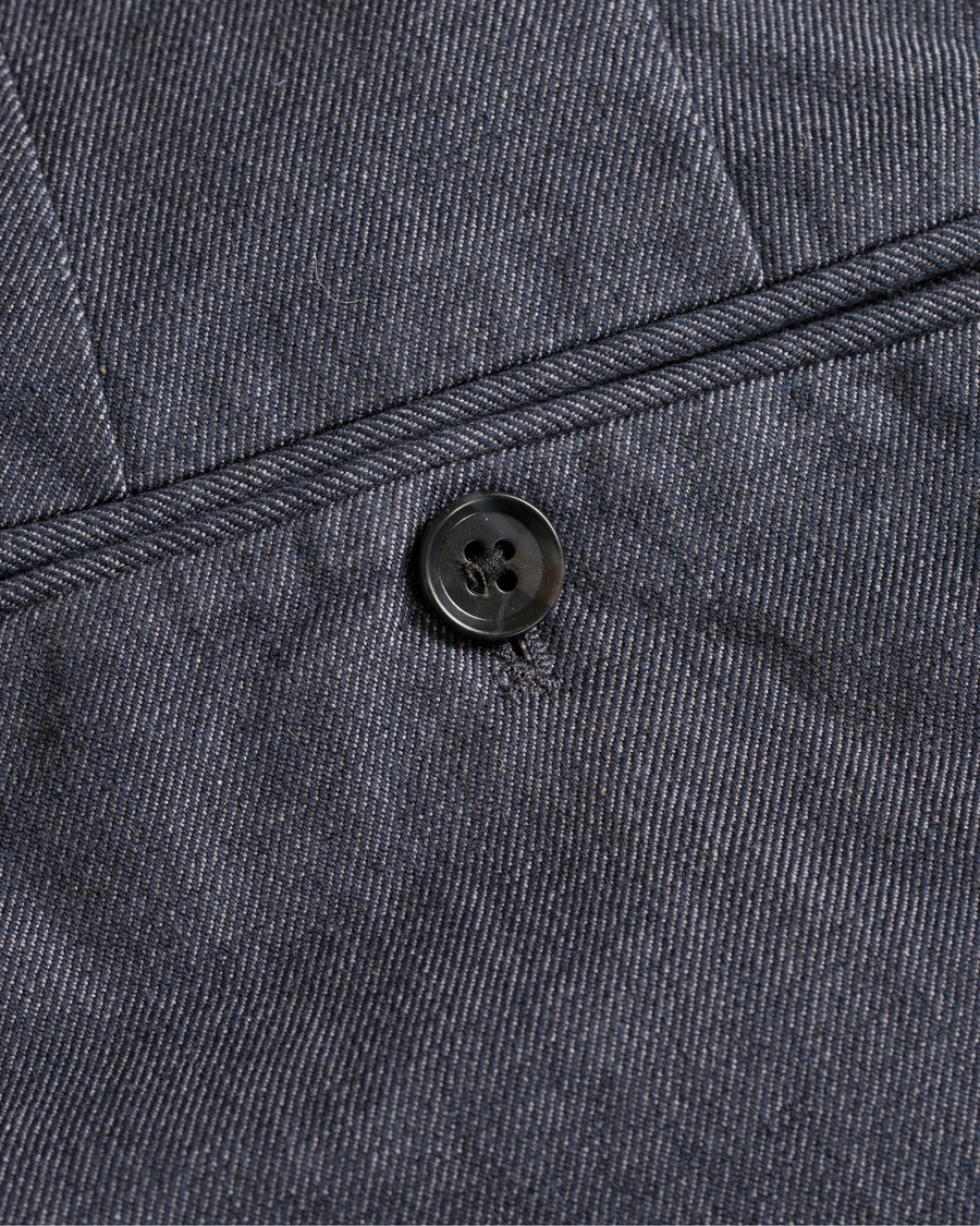 Homme | Pantalons | J.Lindeberg | Chaze Flannel Twill Trousers Midnight