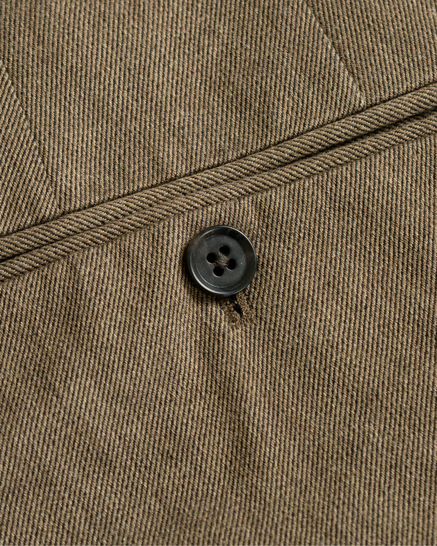 Heren | Broeken | J.Lindeberg | Chaze Flannel Twill Trousers Olive