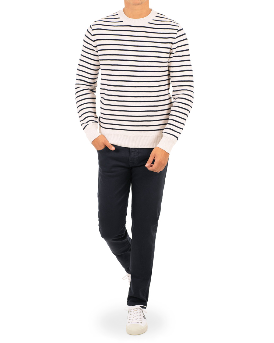 Homme | Pantalons | J.Lindeberg | Jay Solid Stretch Trousers Navy
