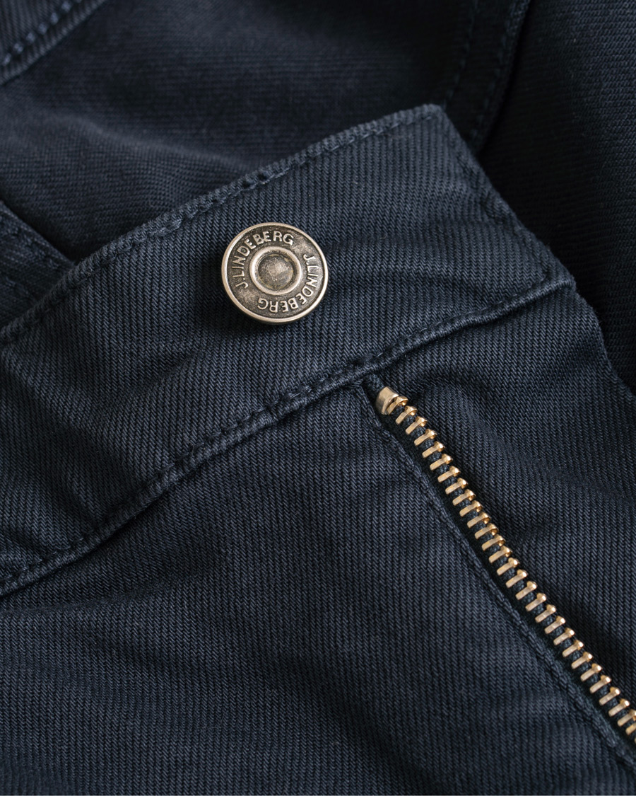 Homme | Pantalons | J.Lindeberg | Jay Solid Stretch Trousers Navy