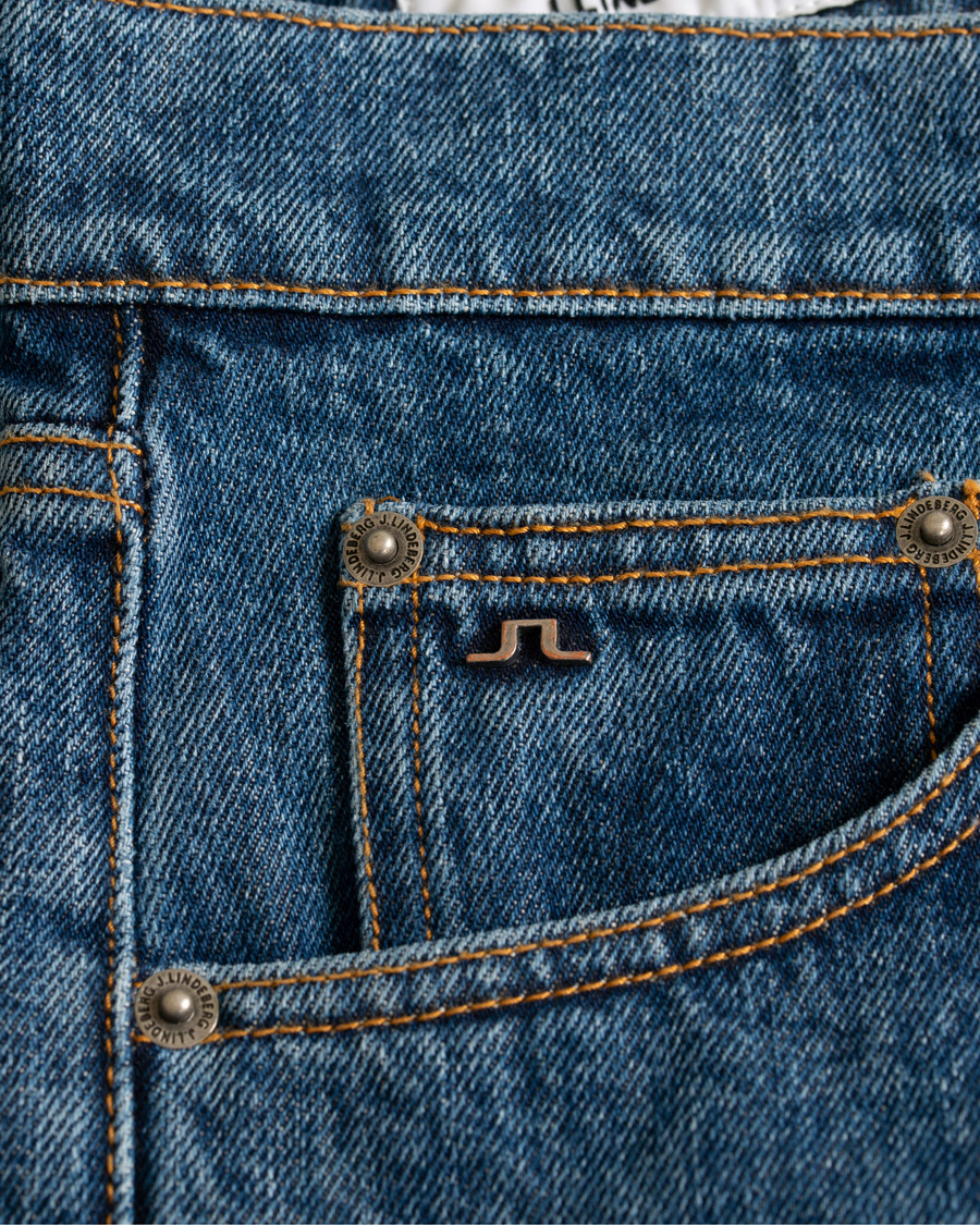 Homme | Jeans | J.Lindeberg | Tom Fuji Jeans Mid Blue
