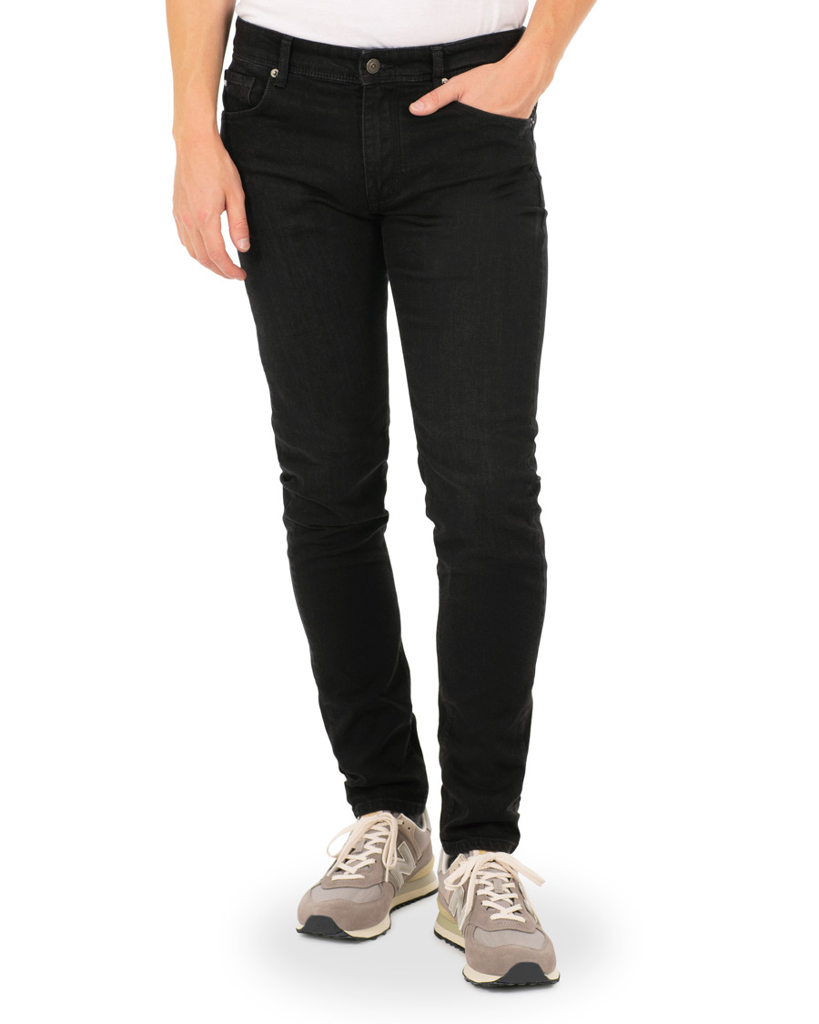 Homme | Jeans | J.Lindeberg | Damien Stretch Jeans Faded Black