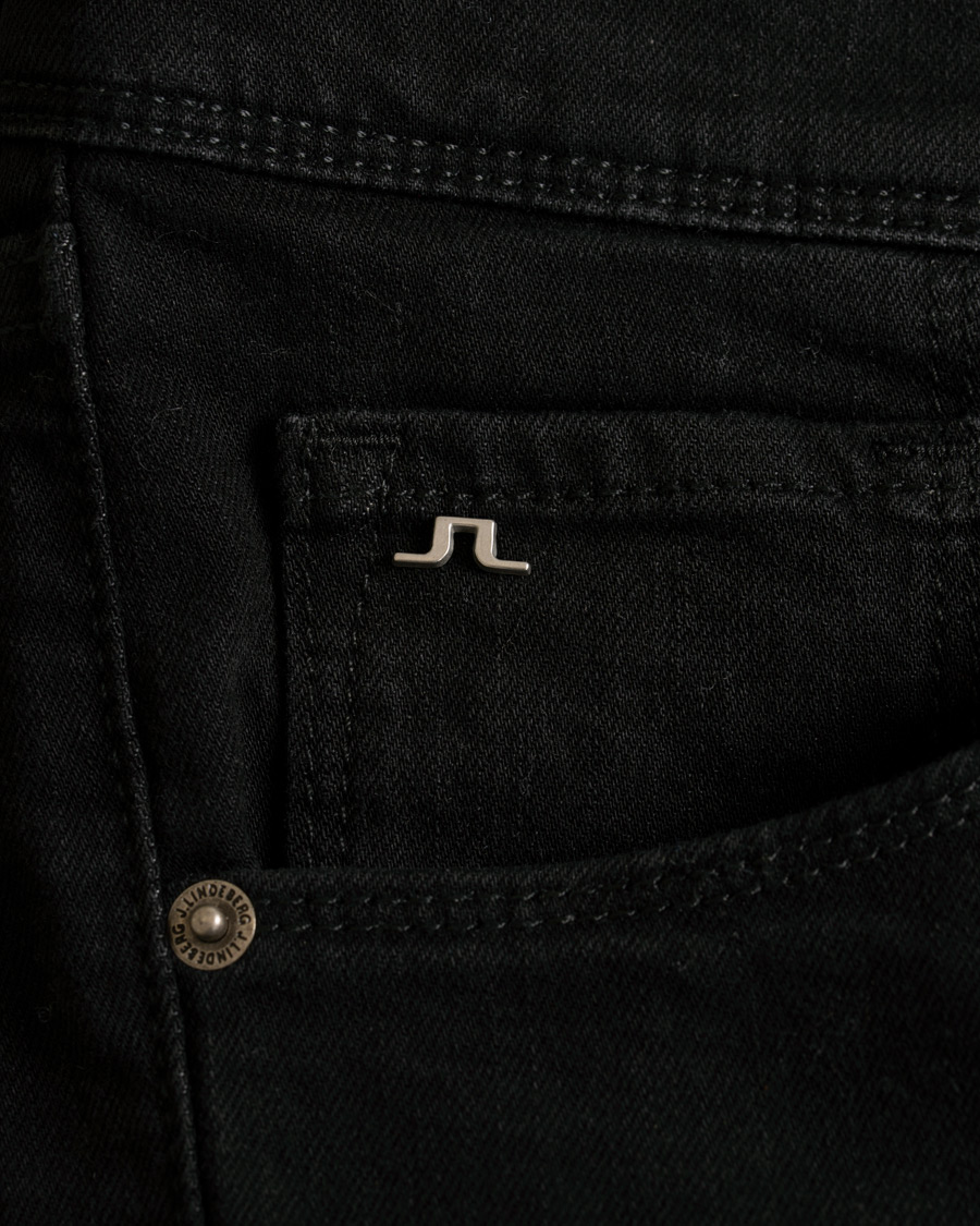 Homme | Jeans | J.Lindeberg | Damien Stretch Jeans Faded Black
