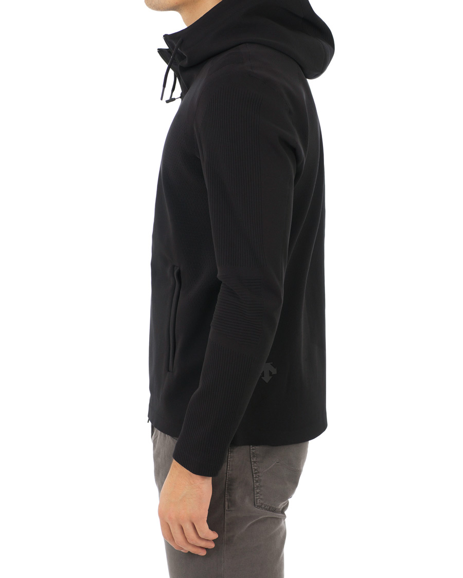 Heren | Truien | Descente Allterrain | Crescent Fusionknit Hoodie Jacket Black