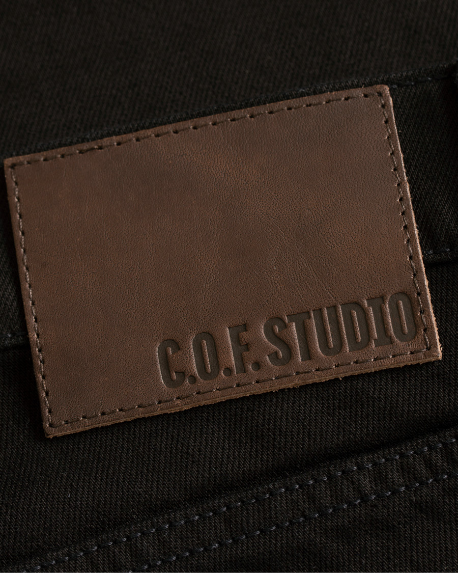 Heren | Jeans | C.O.F. Studio | M1 Slim Fit Jeans Black