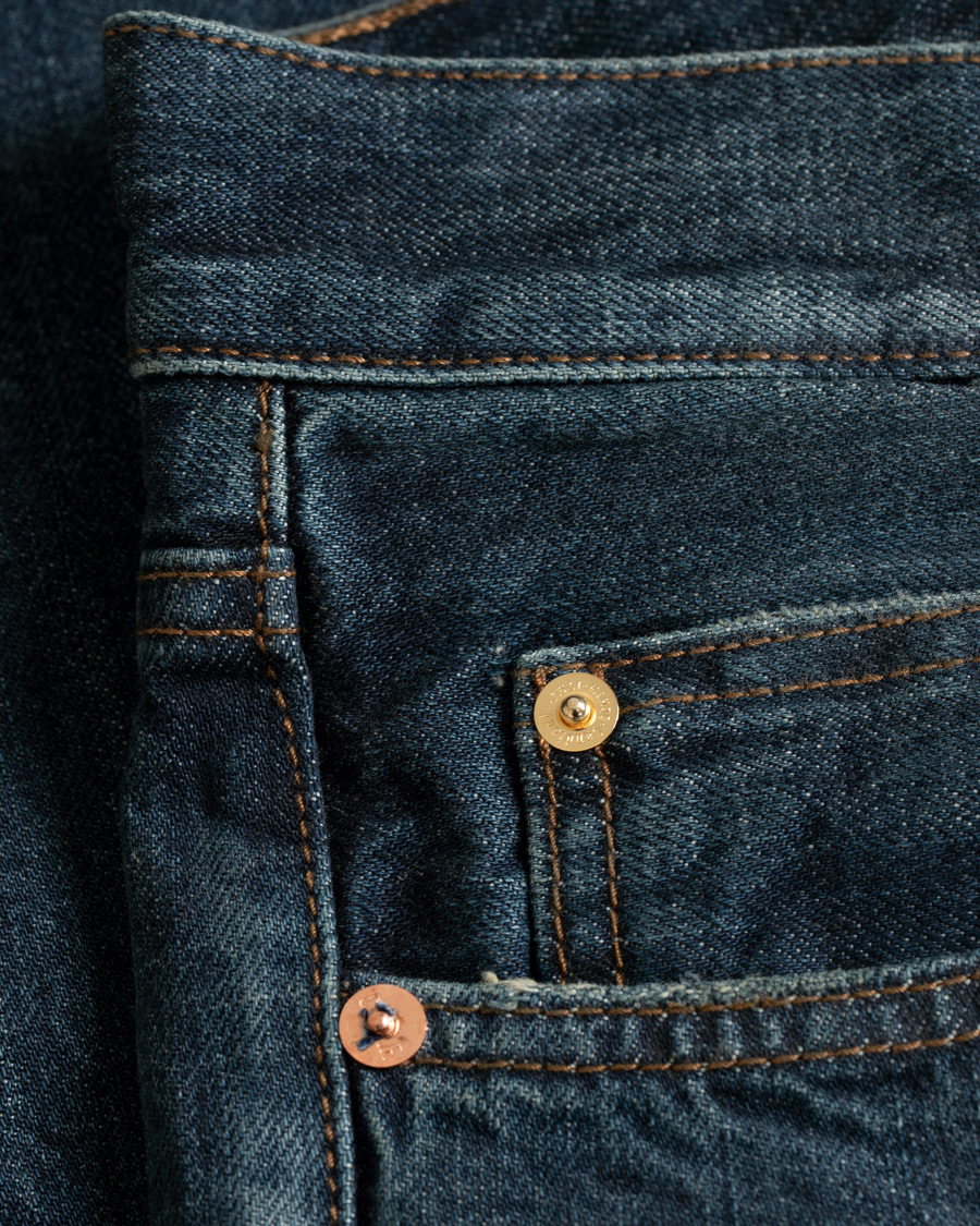 Homme | Jeans | C.O.F. Studio | M3 Regular Tapered Fit Selvedge Jeans 3 Months Blue