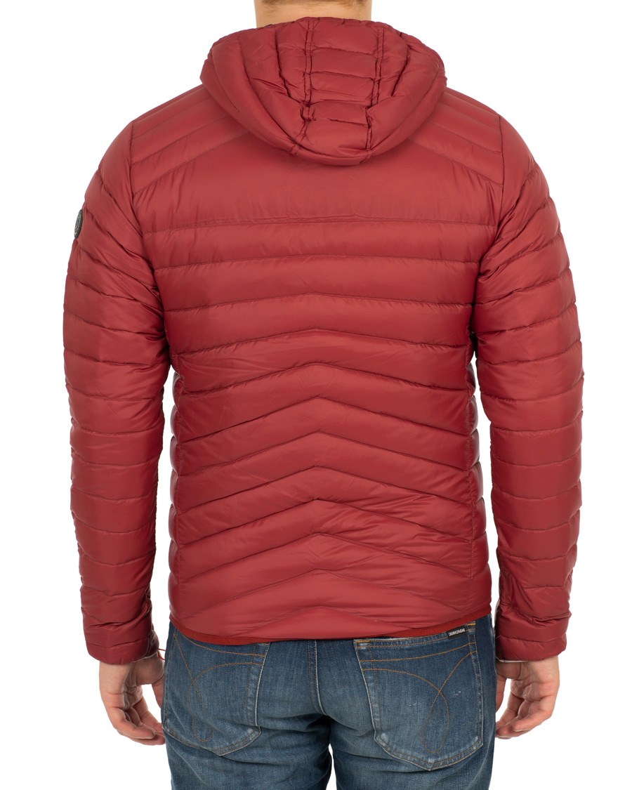 Heren | Jassen | Sail Racing | Link Down Hooded Jacket Burgundy Red