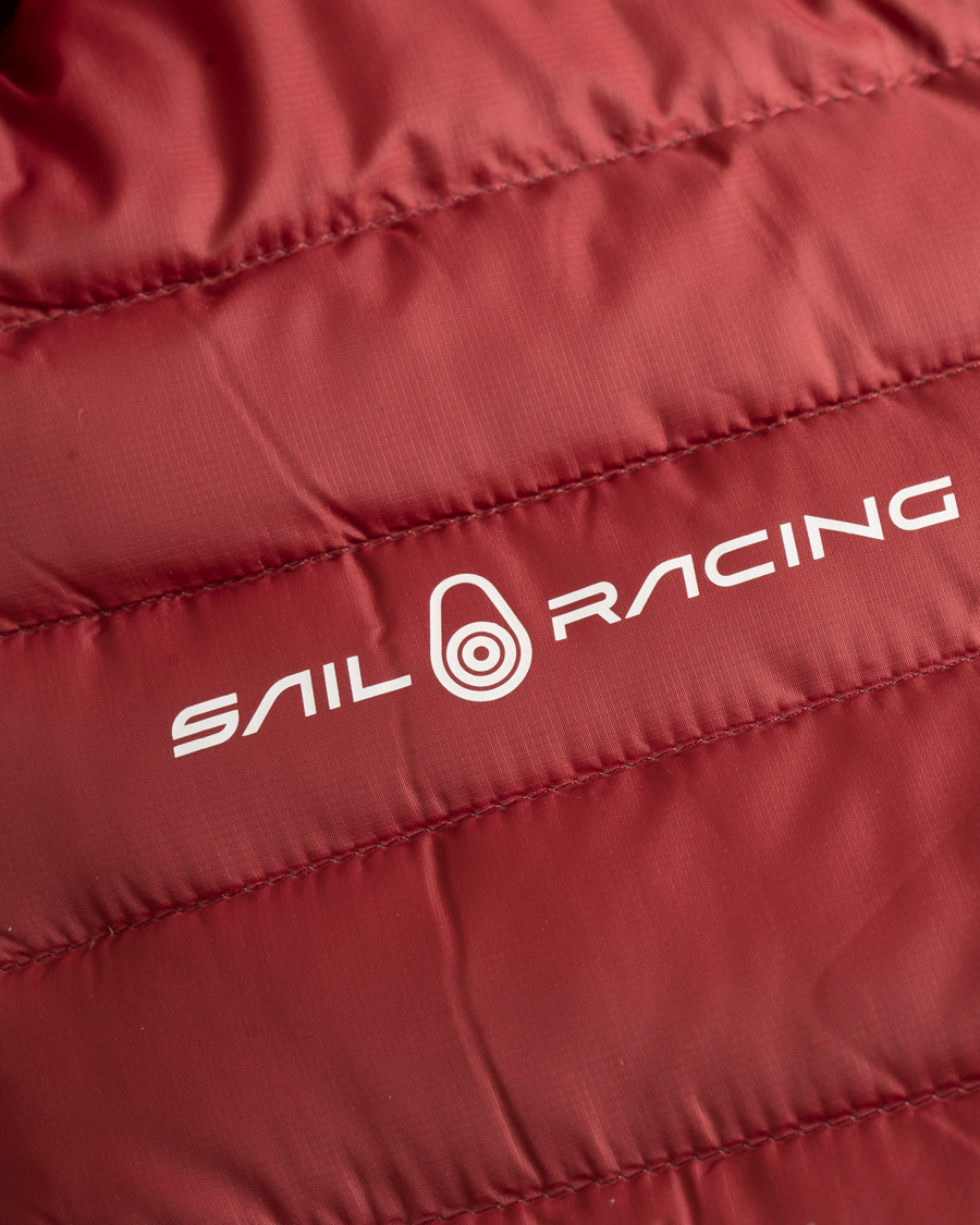Heren | Jassen | Sail Racing | Link Down Hooded Jacket Burgundy Red