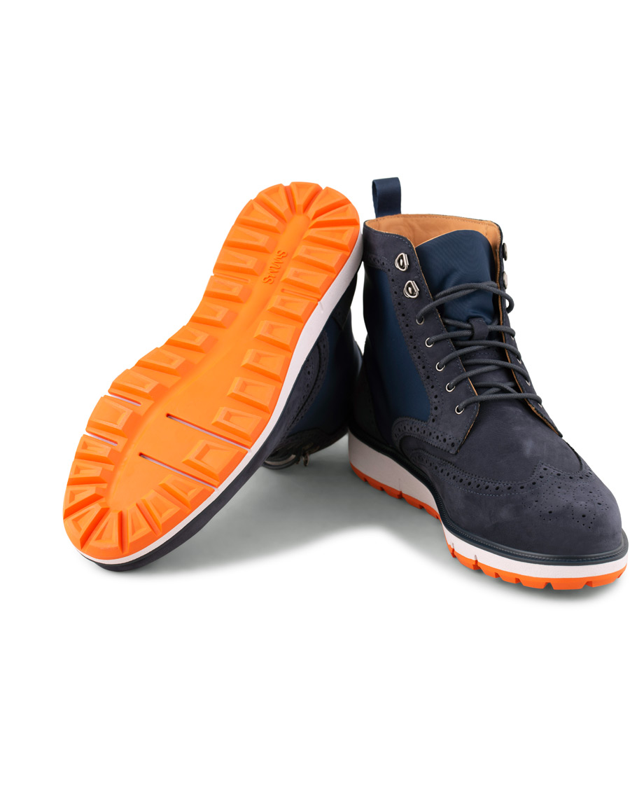 Homme | Swims Motion Wing Tip Boot Navy | Swims | Motion Wing Tip Boot Navy