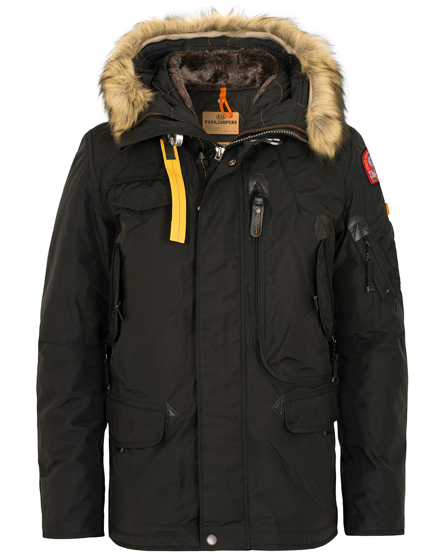 Homme | Manteaux Et Vestes | Parajumpers | Right Hand Eco Masterpiece Fake Fur Parka Black