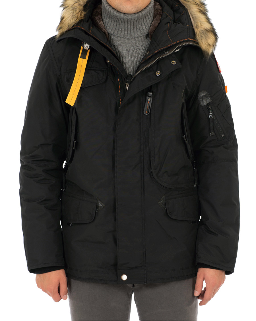 Homme | Manteaux Et Vestes | Parajumpers | Right Hand Eco Masterpiece Fake Fur Parka Black