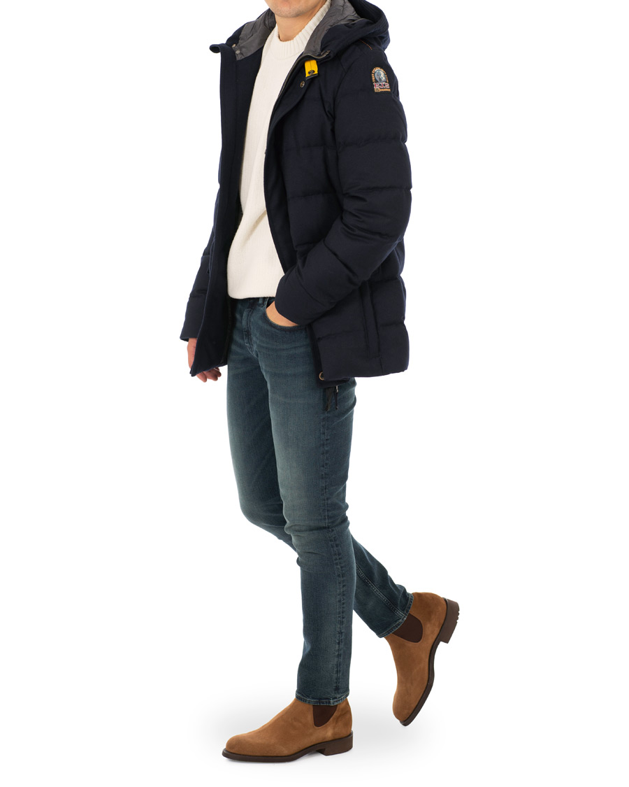 Homme | Manteaux Et Vestes | Parajumpers | Clay Wool Down Parka Navy