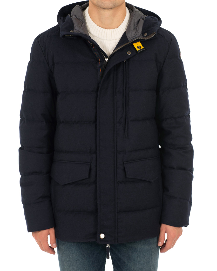Homme | Manteaux Et Vestes | Parajumpers | Clay Wool Down Parka Navy