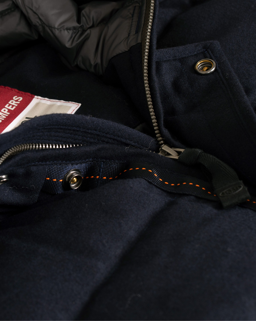 Homme | Manteaux Et Vestes | Parajumpers | Clay Wool Down Parka Navy