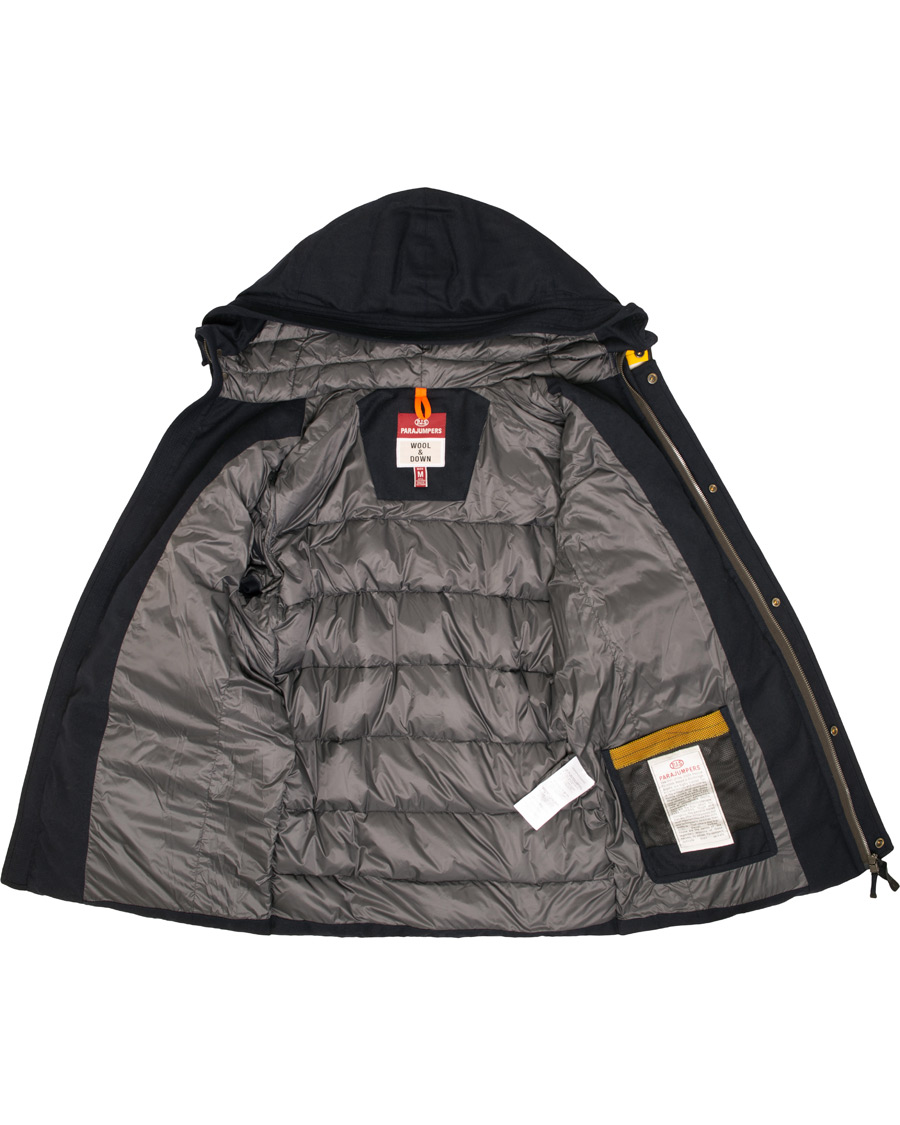Homme | Manteaux Et Vestes | Parajumpers | Clay Wool Down Parka Navy