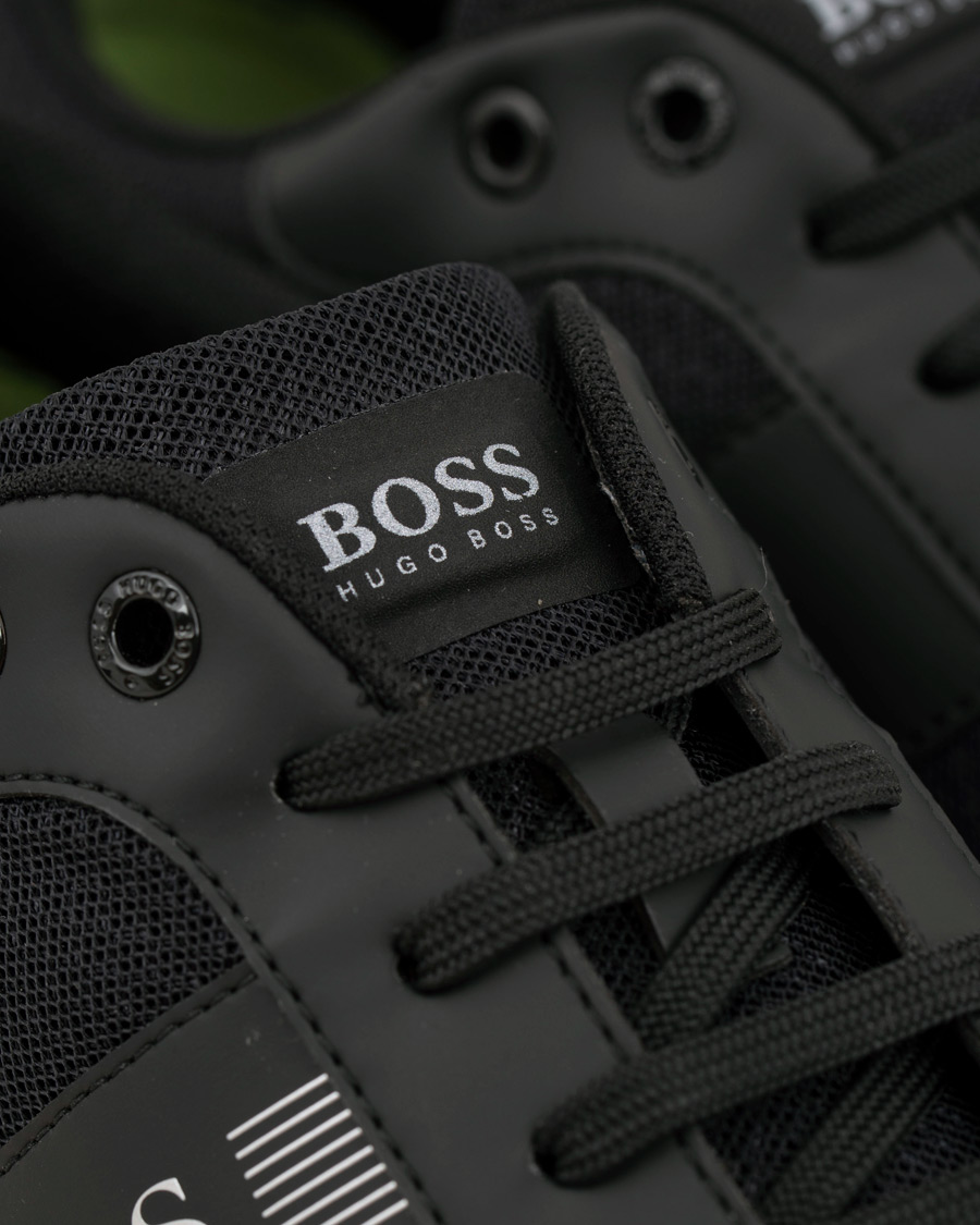 Heren | BOSS Athleisure Lighter Low Sneaker Black | BOSS GREEN | BOSS Athleisure Lighter Low Sneaker Black