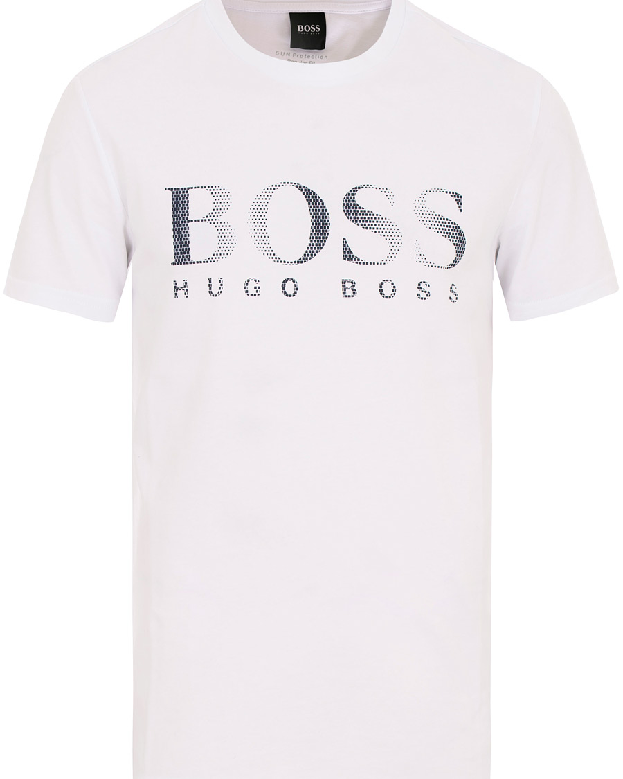 Heren | T-shirts | BOSS BLACK | BOSS Logo T-shirt White