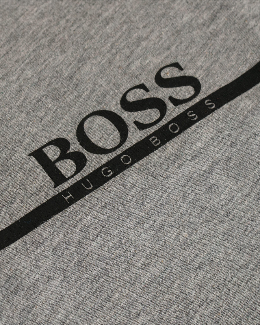 Homme | T-shirts | BOSS BLACK | BOSS Logo T-shirt Light Grey