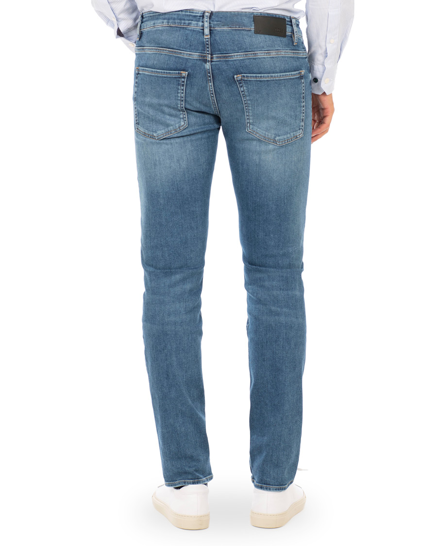 Homme | Jeans | BOSS BLACK | BOSS Delaware Candiani Stretch Jeans Light Blue
