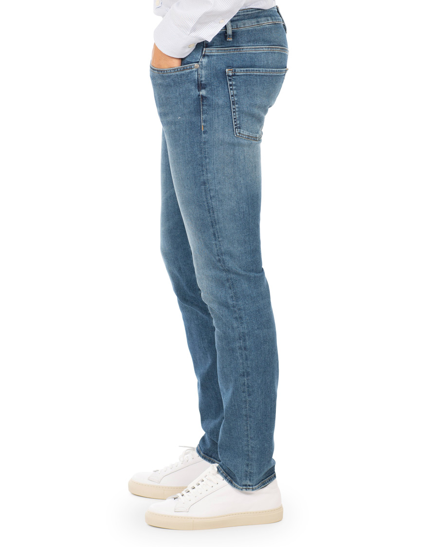 Homme | Jeans | BOSS BLACK | BOSS Delaware Candiani Stretch Jeans Light Blue