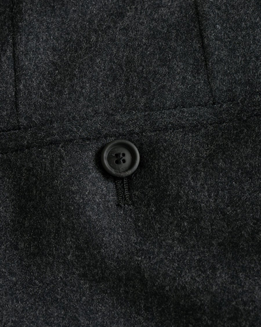 Heren | Broeken | BOSS BLACK | BOSS Gains Washable Stretch Flannel Trousers Open Grey