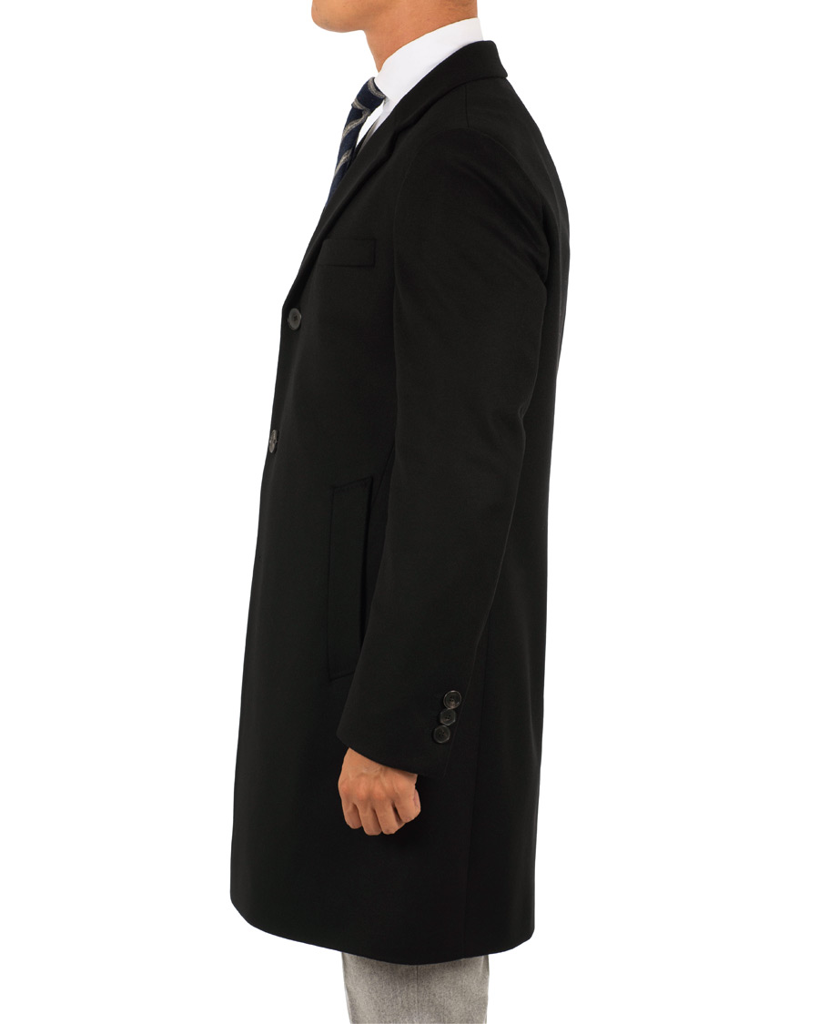 Heren | Jassen | BOSS BLACK | BOSS Nye Wool/Cashmere Coat Black