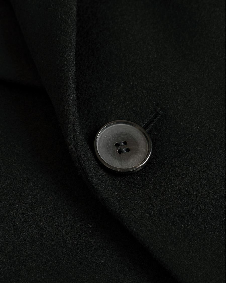 Heren | Jassen | BOSS BLACK | BOSS Nye Wool/Cashmere Coat Black