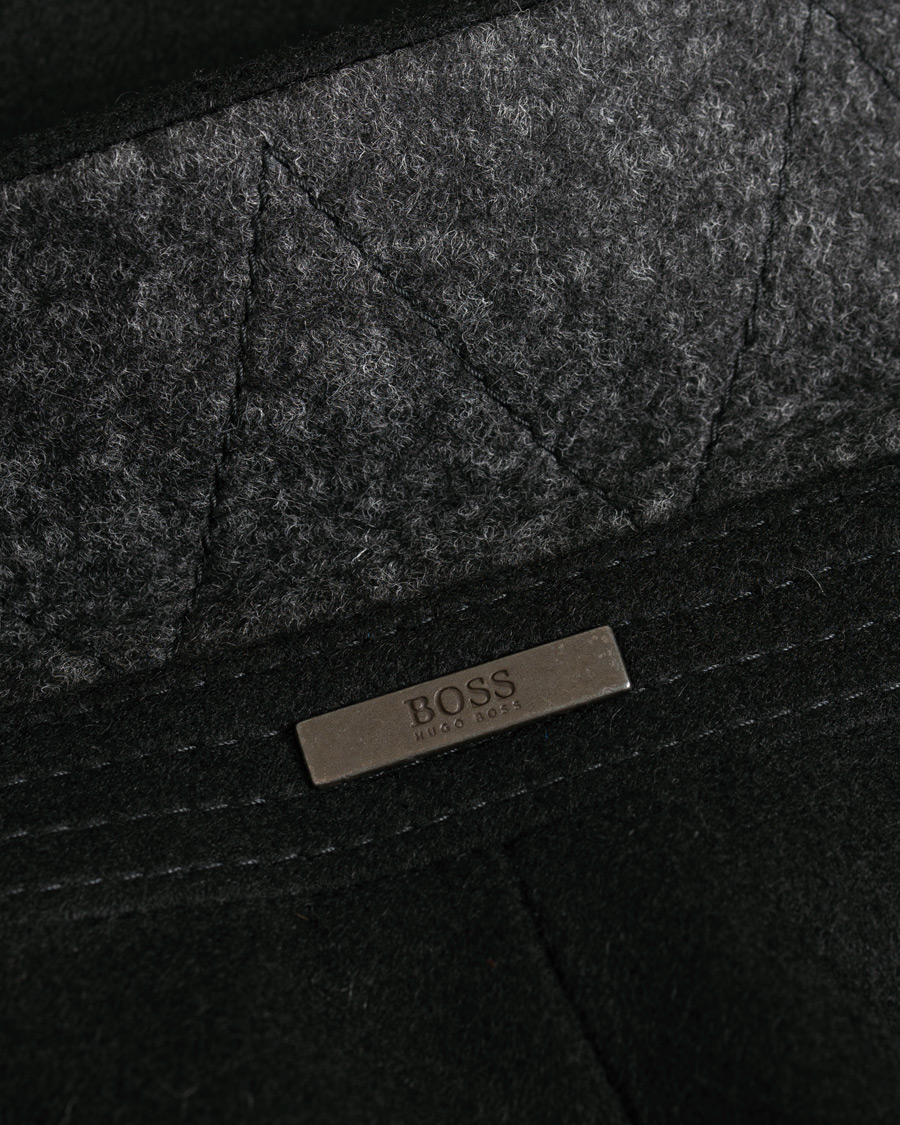 Heren | Jassen | BOSS BLACK | BOSS Nye Wool/Cashmere Coat Black