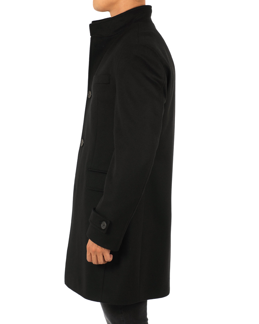 Homme | Manteaux Et Vestes | BOSS BLACK | BOSS Sintrax Wool/Cashmere Coat Black