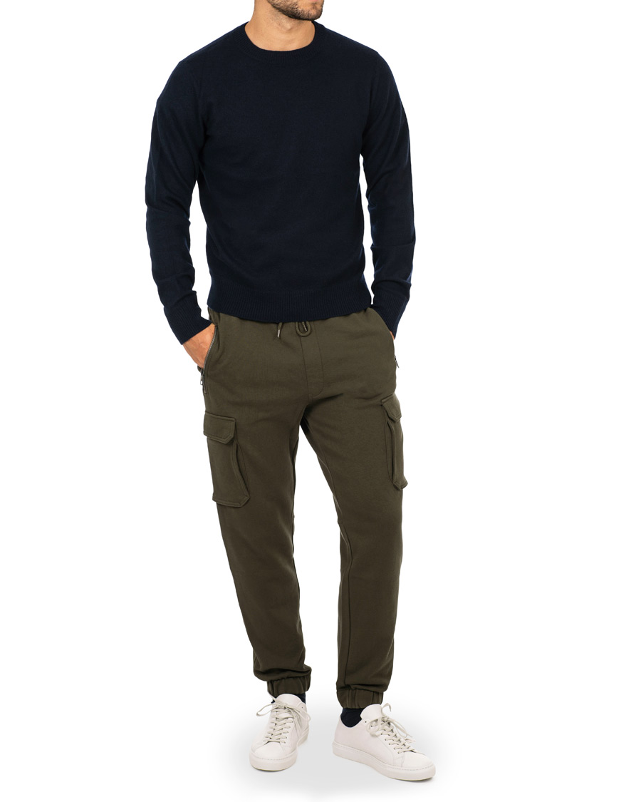Homme | Pantalons | BOSS ORANGE | BOSS Casual Senman Cargo Sweatpants Dark Green
