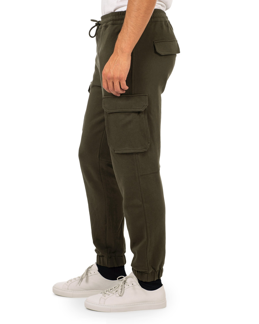 Homme | Pantalons | BOSS ORANGE | BOSS Casual Senman Cargo Sweatpants Dark Green