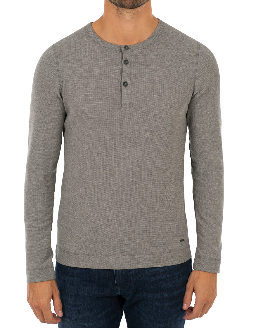 Homme | Pulls Et Tricots | BOSS ORANGE | BOSS Casual Trix Grandpa Sweater Light Grey