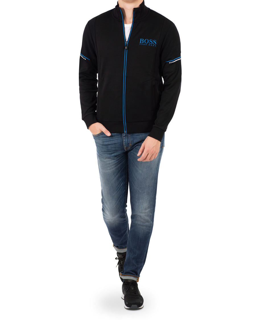 Homme | Pulls Et Tricots | BOSS GREEN | BOSS Athleisure Skaz Full Zip Black