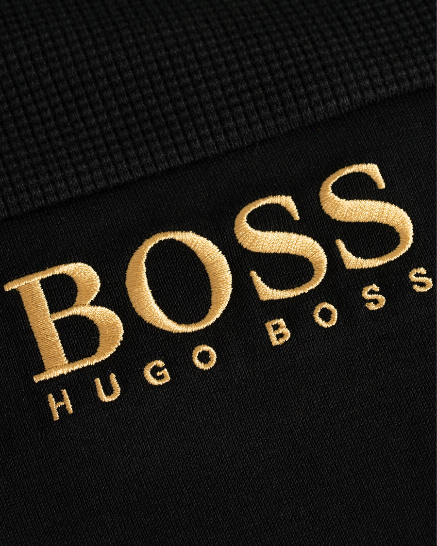 Homme | Pulls Et Tricots | BOSS GREEN | BOSS Athleisure Saggy Full Zip Hoodie Black