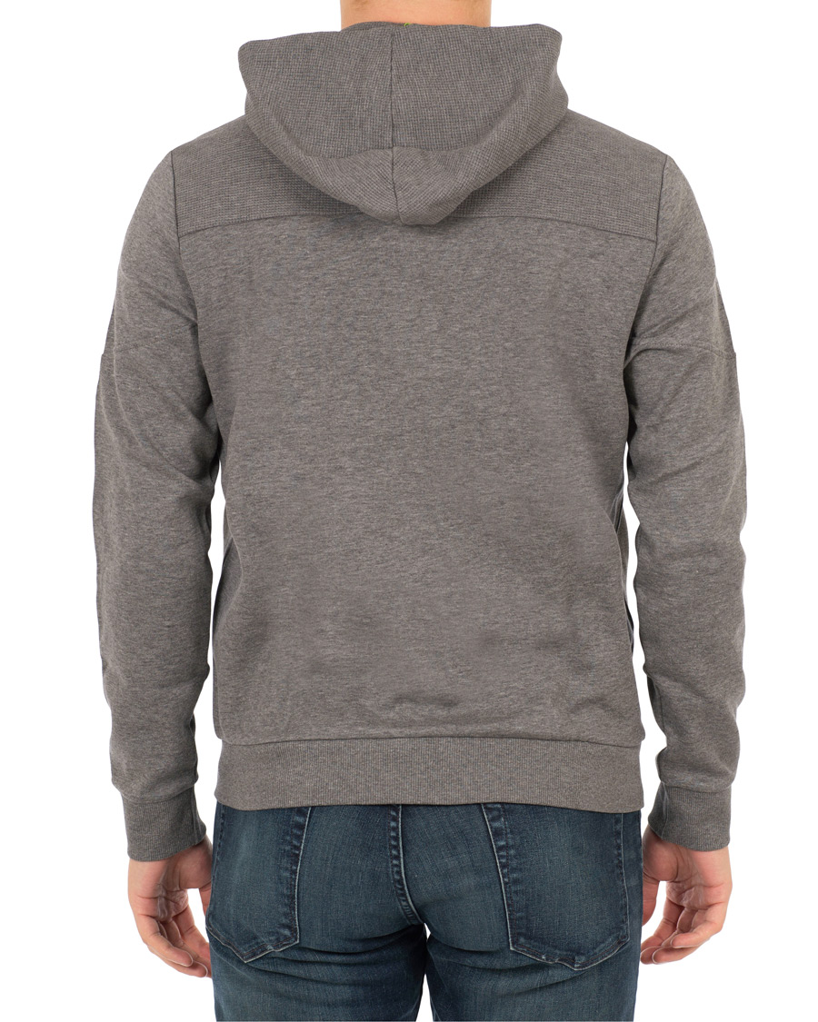 Homme | Pulls Et Tricots | BOSS GREEN | BOSS Athleisure Saggy Full Zip Hoodie Mid Melange