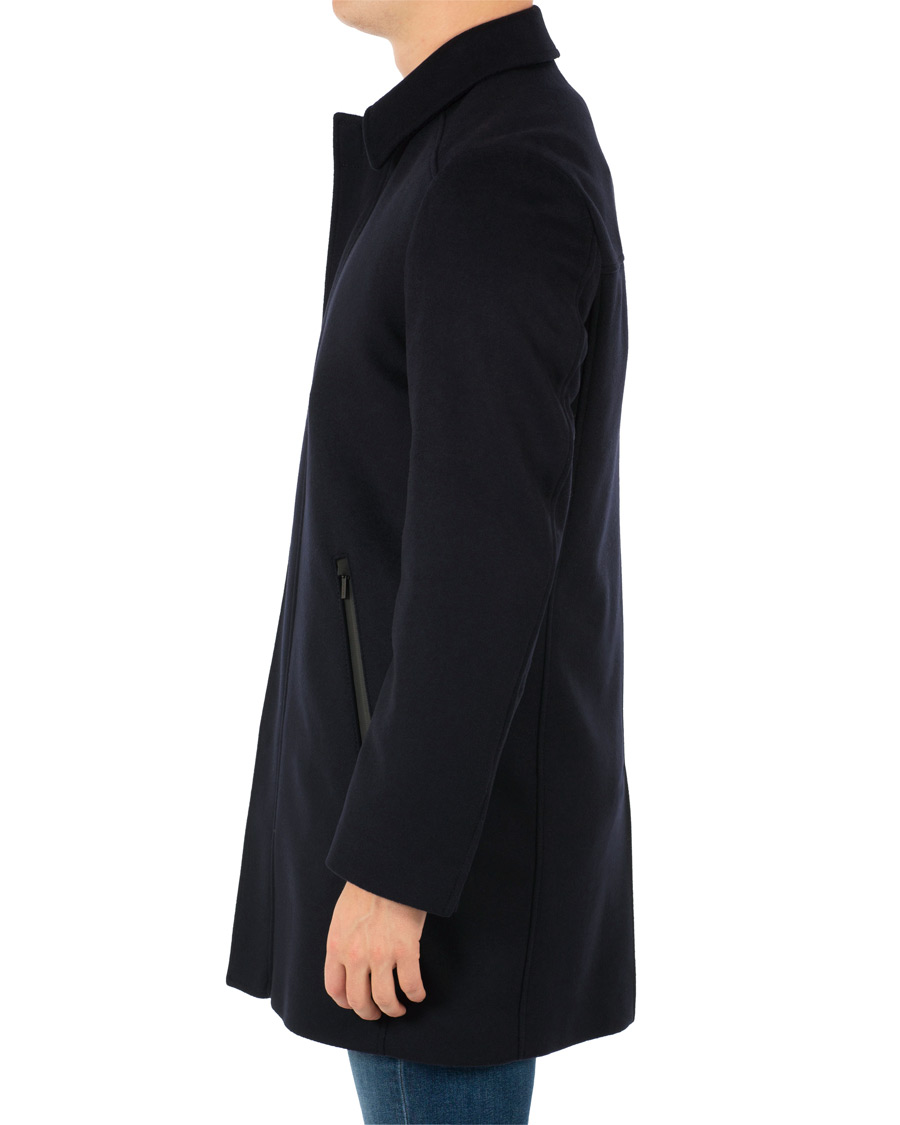 Homme | Manteaux Et Vestes | HUGO | Marec Wool/Cashmere Coat Navy